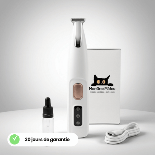 Tondeuse de toilettage GrosMatou — Douceur & Sécurité