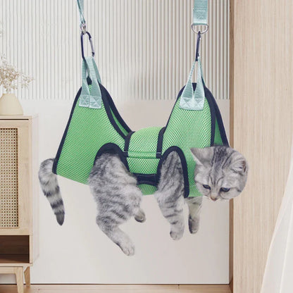 Harnais Hamac de Toilettage pour Chat & Petit Chien