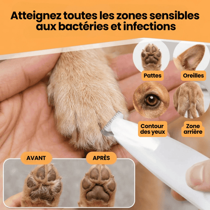 Tondeuse Chien Silencieuse Sans Fil GrosMatou