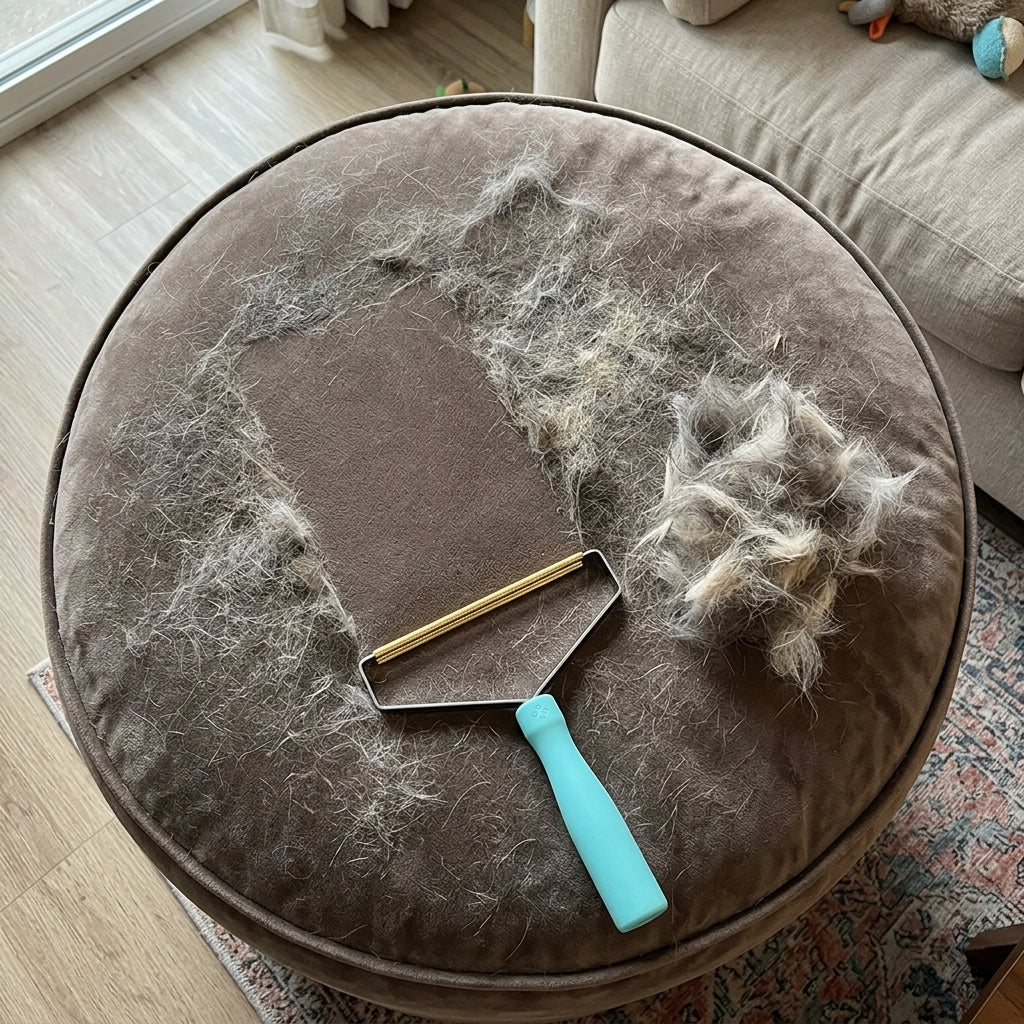 Brosse Anti-Poils Réutilisable pour Chat — Canapé, Vêtements & Sols