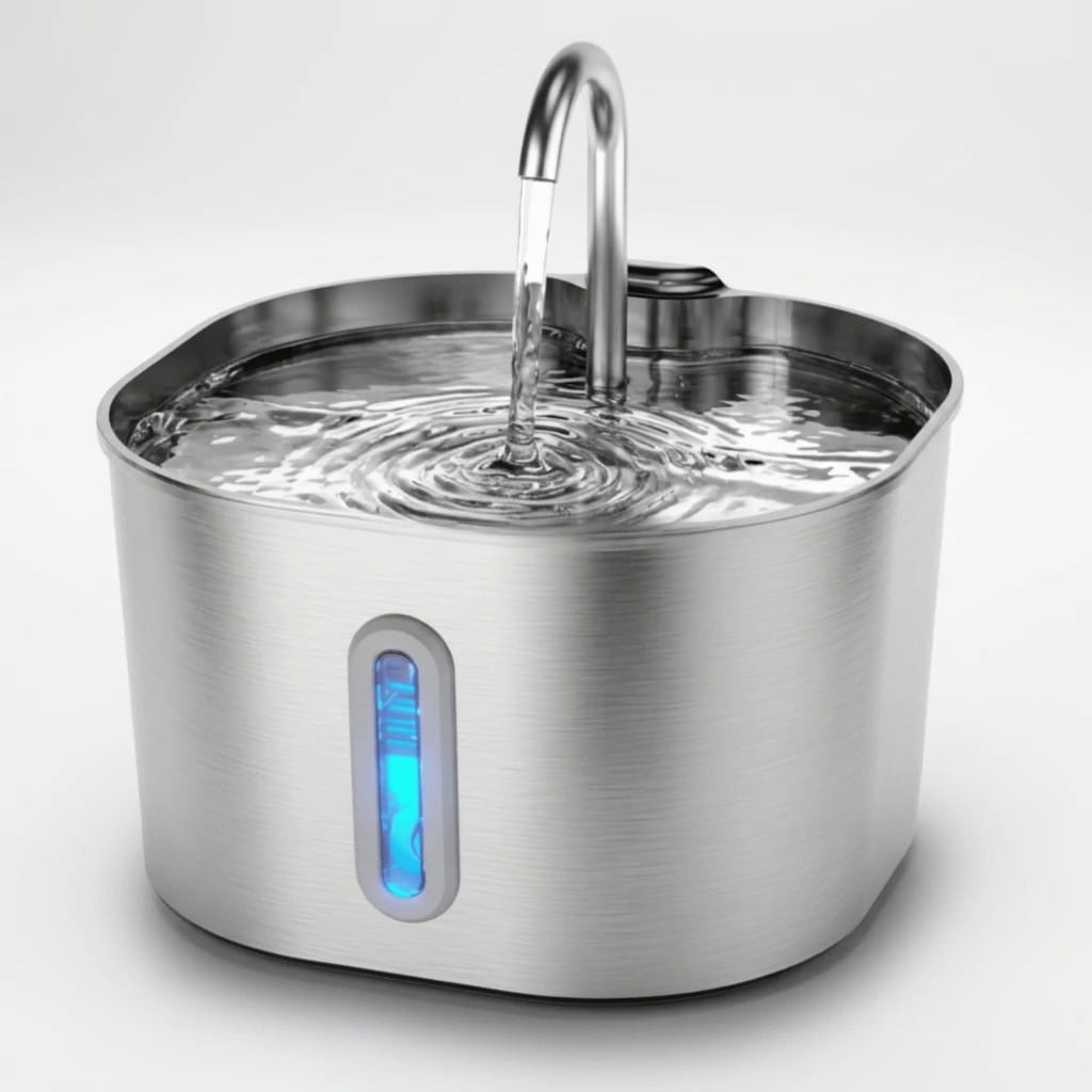 Fontaine Inox GrosMatou — L'eau fraîche et saine, 24h/24.