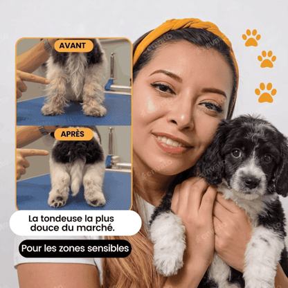 Tondeuse Chien Silencieuse Sans Fil GrosMatou