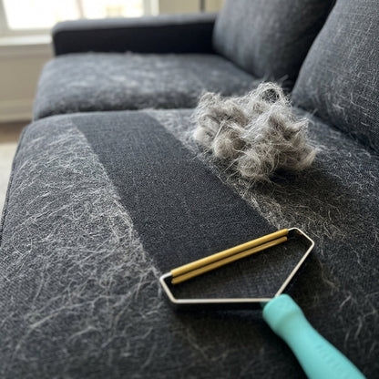 Brosse Anti-Poils Réutilisable pour Chat — Canapé, Vêtements & Sols