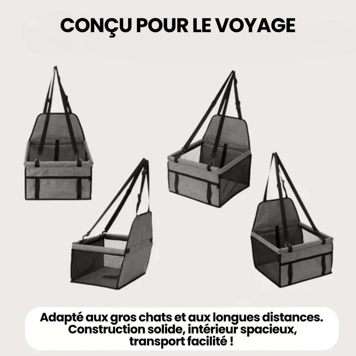Le Siège Confort GrosMatou — Voyagez en toute sécurité et sans stress