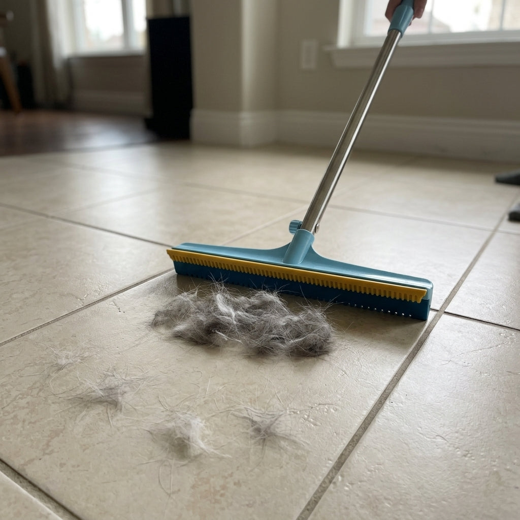 Brosse Anti-Poils Réutilisable pour Chat — Canapé, Vêtements & Sols