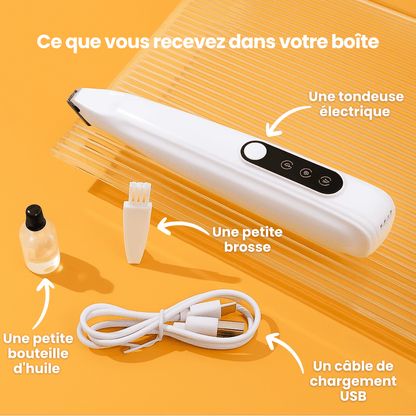 Tondeuse Chien Silencieuse Sans Fil GrosMatou
