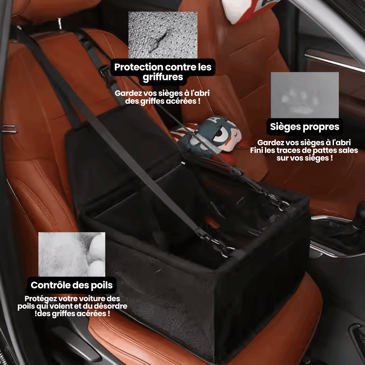 Le Siège Confort GrosMatou — Voyagez en toute sécurité et sans stress
