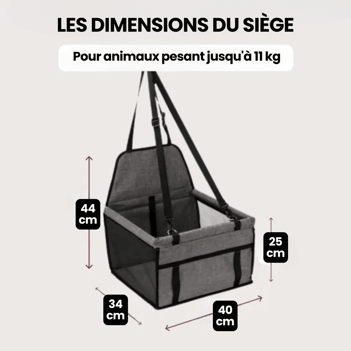 Le Siège Confort GrosMatou — Voyagez en toute sécurité et sans stress
