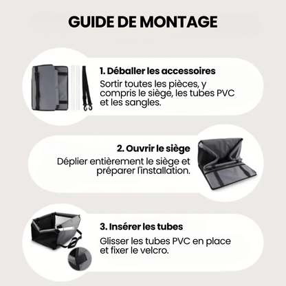 Le Siège Confort GrosMatou — Voyagez en toute sécurité et sans stress