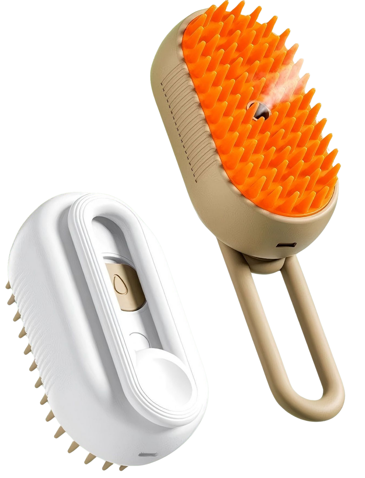Brosse à Vapeur 3-en-1 GrosMatou - Démêlage & Nettoyage