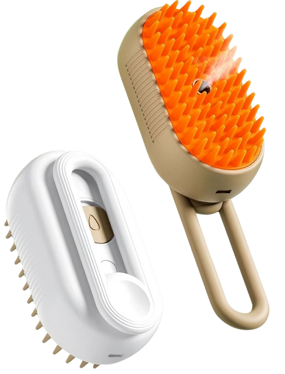 Brosse à Vapeur 3-en-1 GrosMatou - Démêlage & Nettoyage