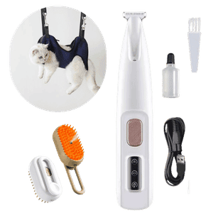 Tondeuse de toilettage GrosMatou — Douceur & Sécurité